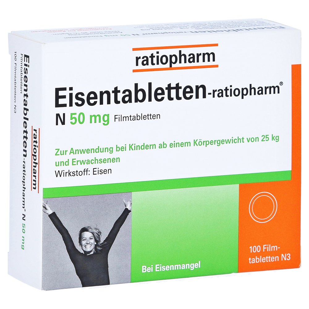 Eisentabletten-ratiopharm N 50mg