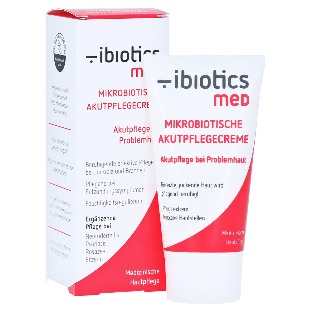 IBIOTICS med mikrobiotische Akutpflegecreme